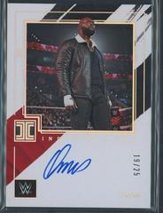 Omos [Holo Silver] Wrestling Cards 2022 Panini Impeccable WWE Indelible Ink Autographs Prices