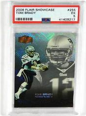Tom Brady #255 Football Cards 2006 Flair Showcase Prices
