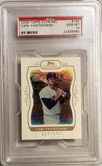 Carl Yastrzemski #165 Baseball Cards 2008 Topps Sterling Prices