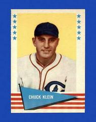 Chuck Klein #51 Baseball Cards 1961 Fleer Prices