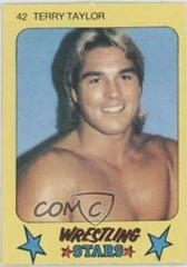 Terry Taylor Wrestling Cards 1986 Monty Gum Wrestling Stars Prices