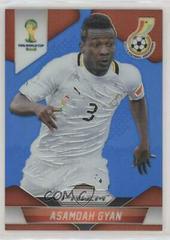 Asamoah Gyan [Blue Prizm] Soccer Cards 2014 Panini Prizm World Cup Prices