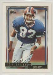 Don Beebe #68 Football Cards 1992 Topps Gold Prices