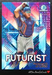 Francisco Alvarez [Blue Refractor Mega Box Mojo] #FUT-FA Baseball Cards 2021 Bowman Chrome Futurist Prices