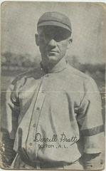 Derrill Pratt Baseball Cards 1922 Exhibits Prices