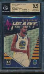Kevin Durant [Gold] Basketball Cards 2018 Panini Donruss Optic All Heart Prices