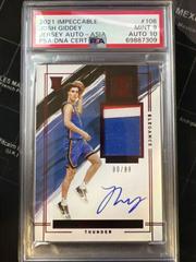 Josh Giddey [Elegance Patch Autograph Asia] Basketball Cards 2021 Panini Impeccable Prices