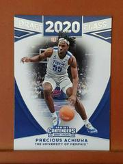 Precious Achiuwa Basketball Cards 2020 Panini Contenders Draft Picks Draft Class Prices