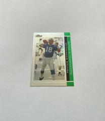 Peyton Manning [Green Refractor] #1 Football Cards 2007 Topps Finest Prices
