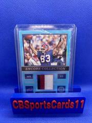 Andre Reed [Sapphire] #EC-2 Football Cards 2022 Panini Encased Encore Collection Prices