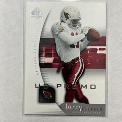 Larry Fitzgerald [UD Promo] #2 Football Cards 2005 SP Authentic Prices