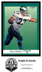 Ron Heller Football Cards 1991 Fleer Prices