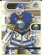 Dominik Hasek [Gold] #128 Hockey Cards 2022 SP Game Used Prices