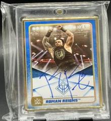 Roman Reigns [Blue] #A-RR Wrestling Cards 2020 Topps WWE Transcendent Autographs Prices