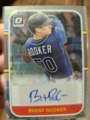 Brent Rooker #RS87-BR Baseball Cards 2021 Panini Donruss Optic Retro 1987 Signatures Prices