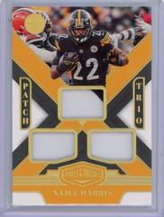 Najee Harris [Gold] #PT-NH Football Cards 2023 Panini Plates and Patches Patch Trio Prices