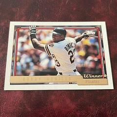 Bobby Bonilla [Winner] #160 Baseball Cards 1992 Topps Gold Prices