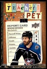 Boone Jenner [Gold] Hockey Cards 2023 Upper Deck Teachers Pet Prices