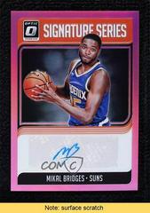 Mikal Bridges [Pink] Basketball Cards 2018 Panini Donruss Optic Signature Series Prices