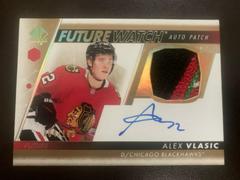 Alex Vlasic Hockey Cards 2022 SP Authentic Future Watch Autograph Patch Prices