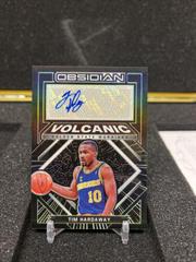 Tim Hardaway Basketball Cards 2021 Panini Obsidian Volcanic Signatures Prices