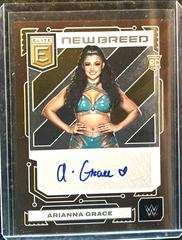Arianna Grace [Gold] #5 Wrestling Cards 2023 Donruss Elite WWE New Breed Autograph Prices
