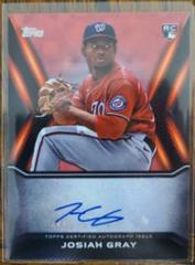 Josiah Gray [Red] Baseball Cards 2022 Topps Japan Edition Autograph Prices