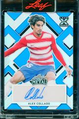 Alex Collado [Prismatic Blue] #BA-AC1 Soccer Cards 2022 Leaf Metal Autographs Prices