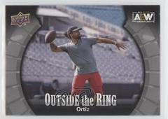 Ortiz [Silver] Wrestling Cards 2022 Upper Deck AEW Outside the Ring Prices