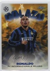 Ronaldo [Gold] Soccer Cards 2022 Topps Chrome UEFA Club Competitions Golazo Prices
