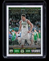 Giannis Antetokounmpo #54 Basketball Cards 2022 Panini Hoops Road to the Finals Prices