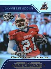 Johnnie Lee Higgins [Reflector Proof] #77 Football Cards 2007 Press Pass Prices