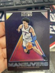 Cade Cunningham Basketball Cards 2021 Panini Recon Maneuvers Prices