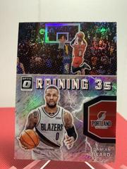Damian Lillard [Holo] #9 Basketball Cards 2021 Panini Donruss Optic Raining 3s Prices