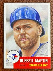 Russell Martin #8 Baseball Cards 2018 Topps Living Prices