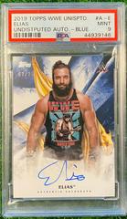 Elias [Blue] #A-E Wrestling Cards 2019 Topps WWE Undisputed Autographs Prices