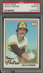 Rollie Fingers #140 Baseball Cards 1978 Topps Prices