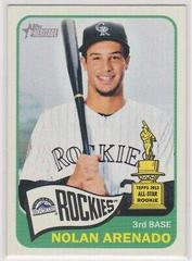 Nolan Arenado #478 Baseball Cards 2014 Topps Heritage Prices