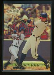 Chipper Jones [Class 3] #16 Baseball Cards 1999 Topps Gold Label Prices