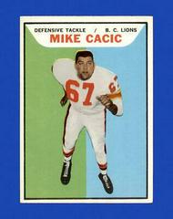 Mike Cacic #3 Football Cards 1965 Topps CFL Prices
