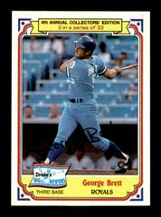 George Brett #3 Baseball Cards 1984 Drake's Prices