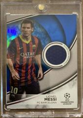 Lionel Messi [Blue Foilboard] #TS-LM Soccer Cards 2023 Topps UEFA Club Superstar Relic Prices
