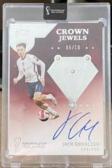 Jack Grealish Soccer Cards 2022 Panini Eminence FIFA World Cup Crown Jewels Autographs Prices