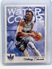 Anthony Edwards [Violet] #11 Basketball Cards 2022 Panini Court Kings Water Color Prices