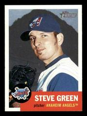 Steve Green Baseball Cards 2002 Topps Heritage Prices