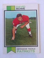David Rowe Football Cards 1973 Topps Prices