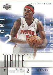 Rodney White #134 Basketball Cards 2001 Upper Deck Flight Team Prices