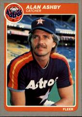 Alan Ashby #343 Baseball Cards 1985 Fleer Prices