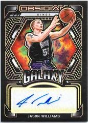 Jason Williams [Yellow] Basketball Cards 2021 Panini Obsidian Galaxy Autographs Prices