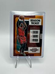Bam Adebayo [Orange] Basketball Cards 2021 Panini Contenders Optic Prices
